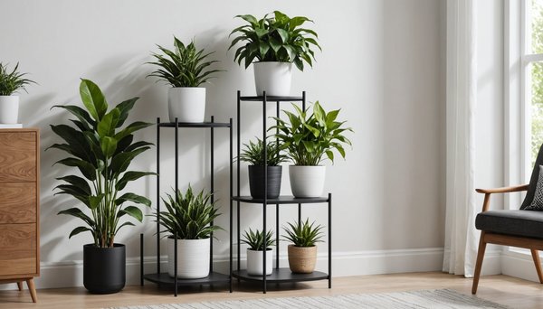 Designing a Chic Tiered Indoor Plant Stand to Enhance Minimalist Home Aesthetics